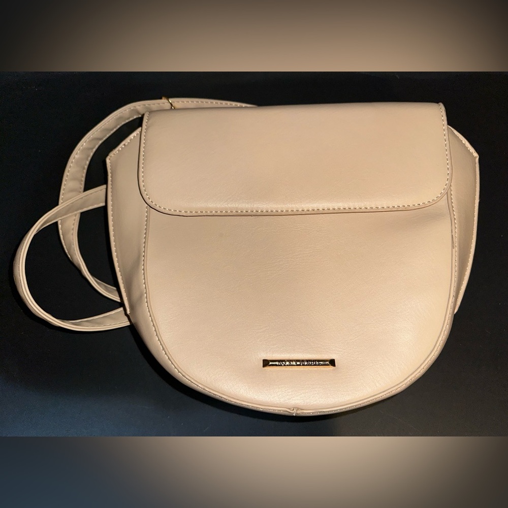 Alexis Bendel Cream Bag with Adjustable Strap